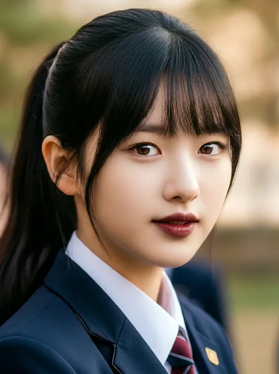 가상모델 #1372 얼굴 원본 7