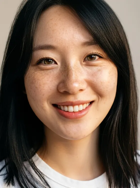 가상모델 #1372 얼굴 원본 21
