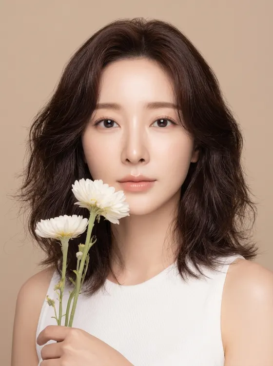 가상모델 #1128 얼굴 원본 12