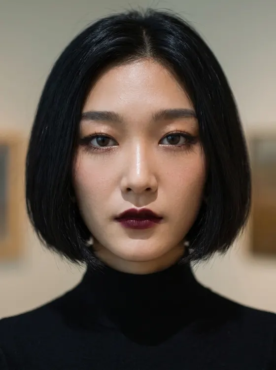 가상모델 #60 얼굴 원본 3