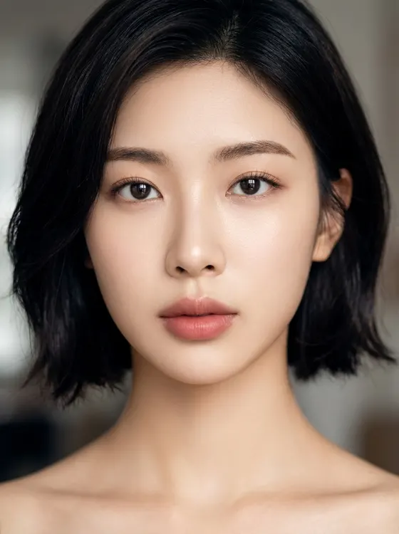 가상모델 #60 얼굴 원본 4