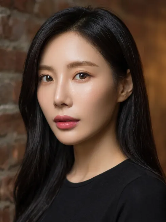 가상모델 #83 얼굴 원본 5