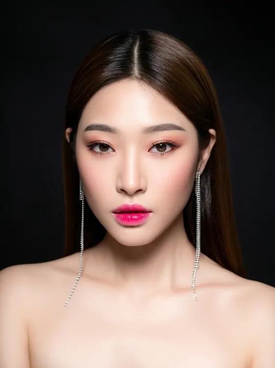가상모델 #222 얼굴 원본 4