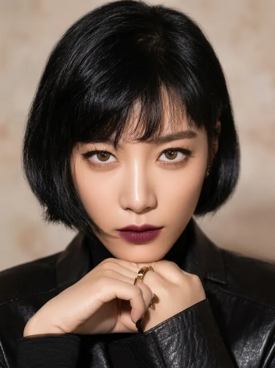 가상모델 #1130 얼굴 원본 8