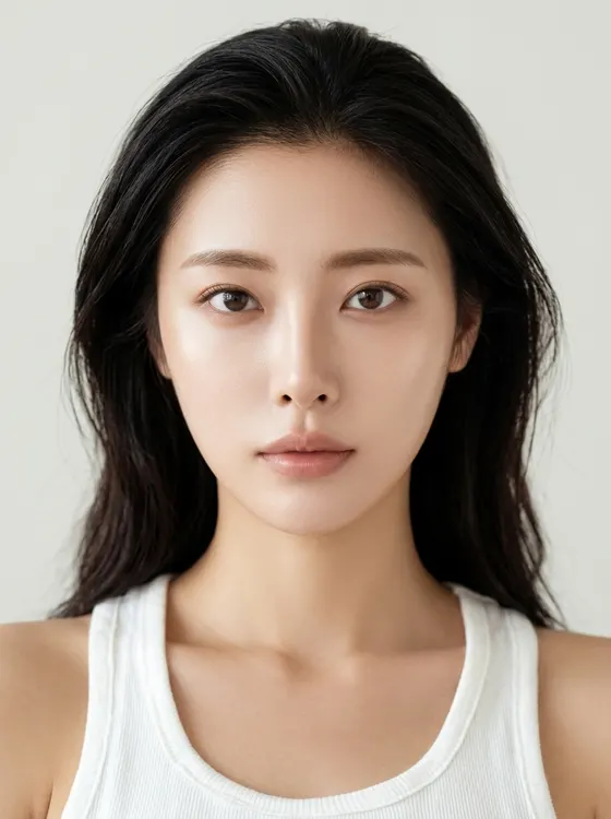 가상모델 #1117 얼굴 원본 13