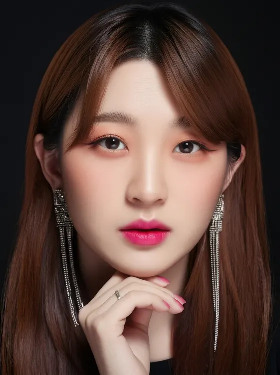 가상모델 #312 얼굴 원본 4