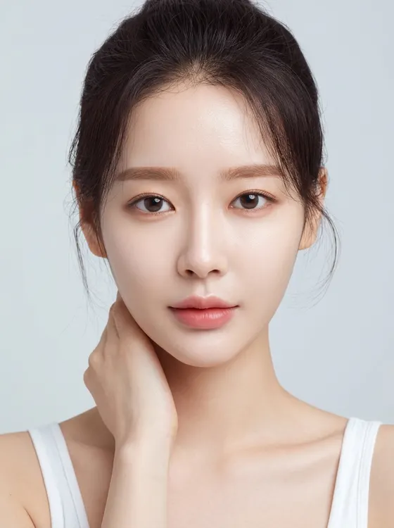 가상모델 #1117 얼굴 원본 15