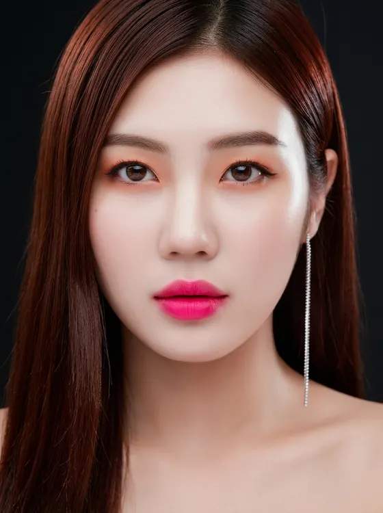 가상모델 #329 얼굴 원본 4