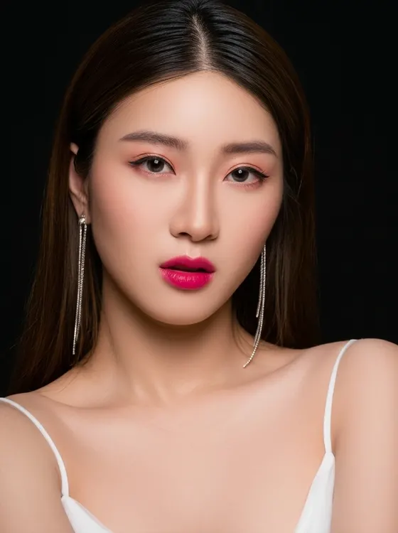 가상모델 #726 얼굴 원본 4