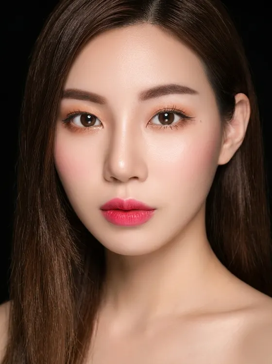 가상모델 #732 얼굴 원본 5