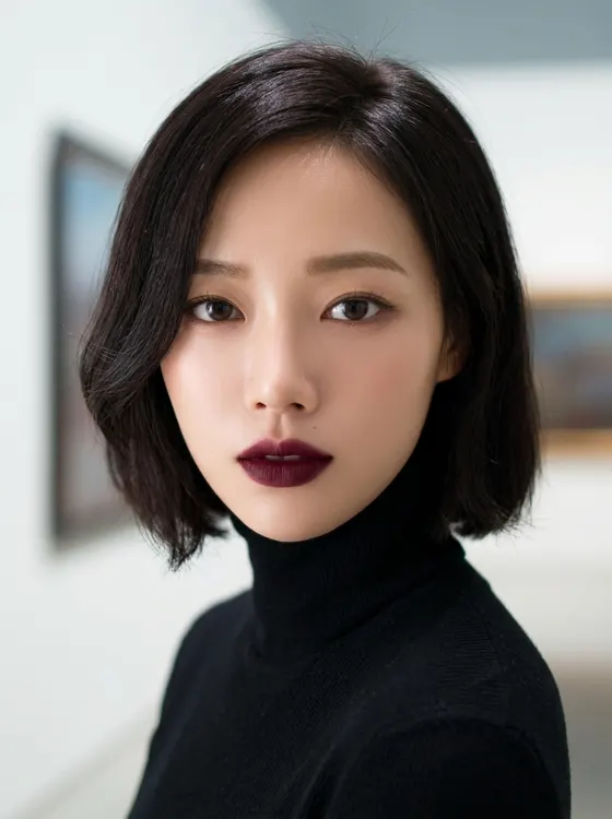 가상모델 #1130 얼굴 원본 9