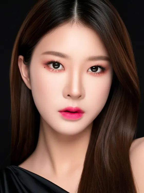 가상모델 #766 얼굴 원본 5
