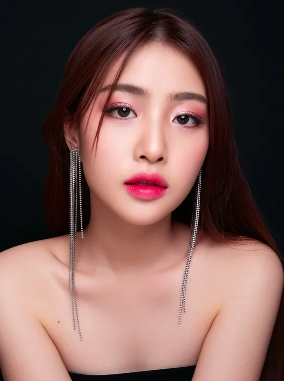 가상모델 #877 얼굴 원본 6