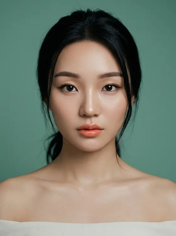 가상모델 #1219 얼굴 원본 18