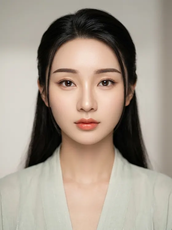 가상모델 #1252 얼굴 원본 21