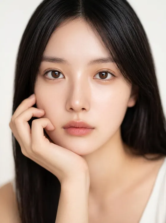 가상모델 #1305 얼굴 원본 1
