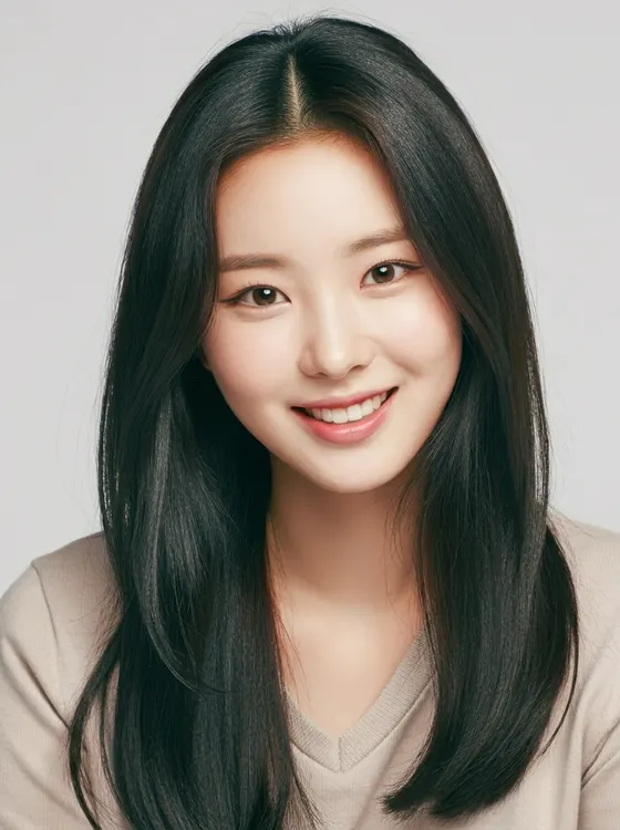 가상모델 #1384 얼굴 원본 7