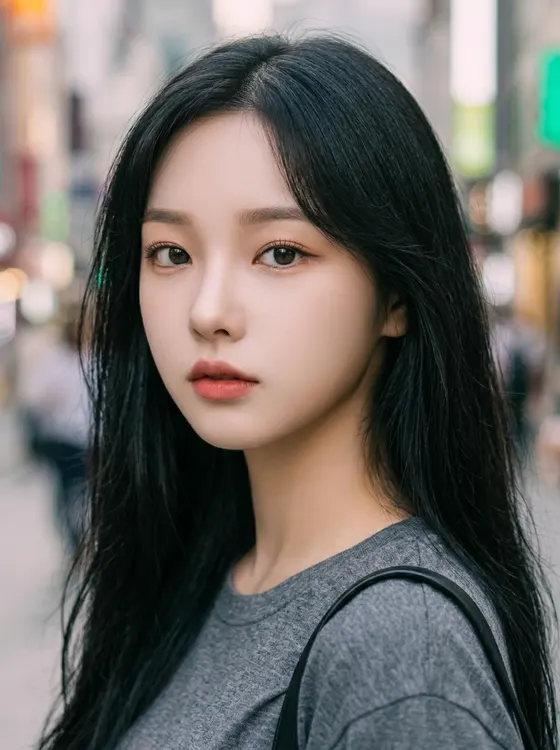 가상모델 #1384 얼굴 원본 22