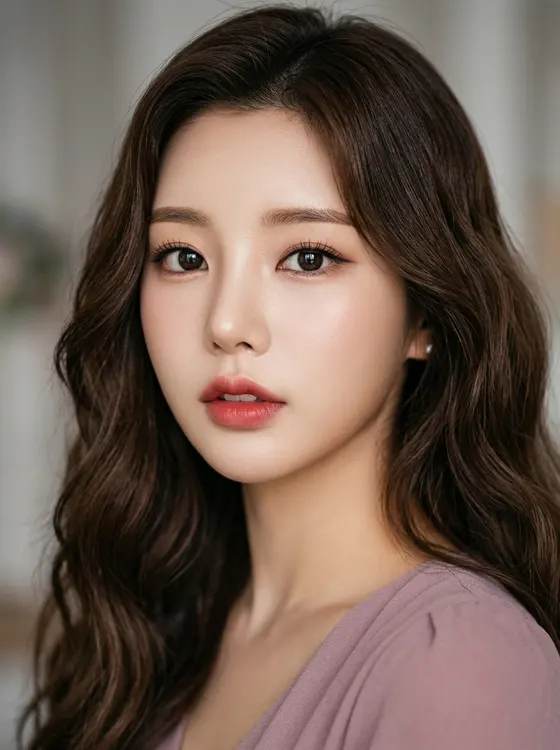 가상모델 #1463 얼굴 원본 13
