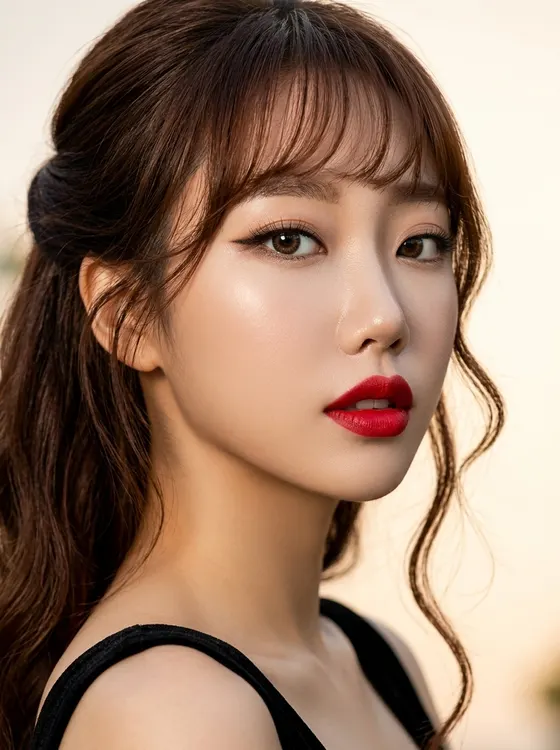 가상모델 #1463 얼굴 원본 23