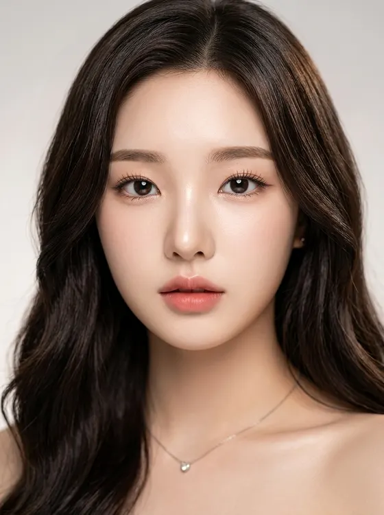 가상모델 #1468 얼굴 원본 10