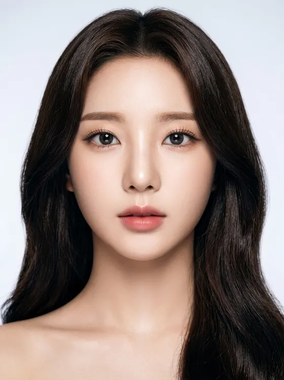 가상모델 #1468 얼굴 원본 18