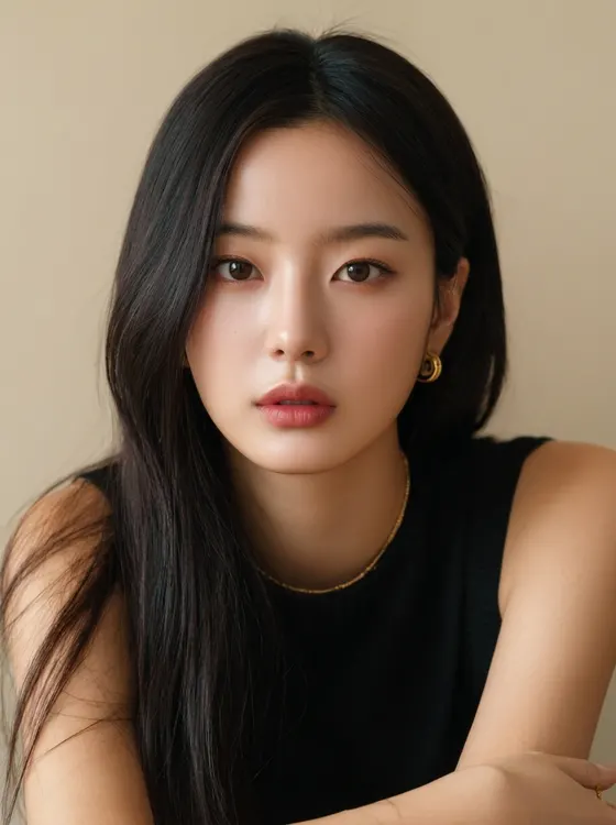 가상모델 #1305 얼굴 원본 19