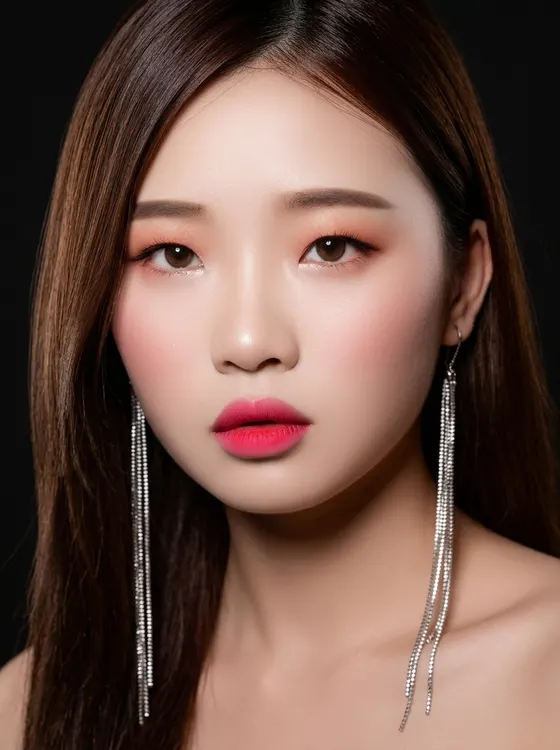 가상모델 #720 얼굴 원본 4