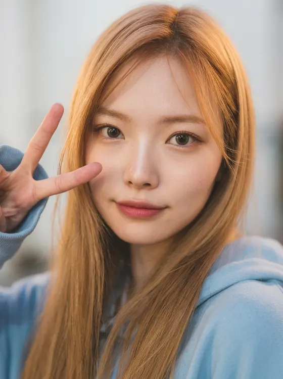 가상모델 #1109 얼굴 원본 7