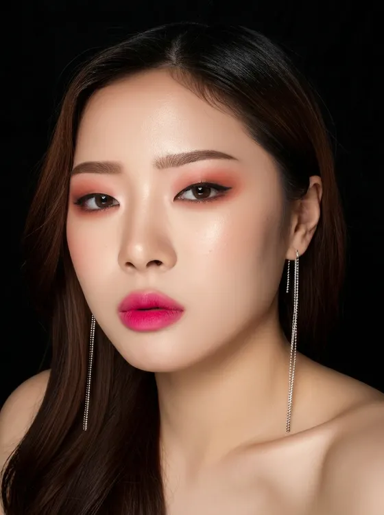 가상모델 #739 얼굴 원본 3