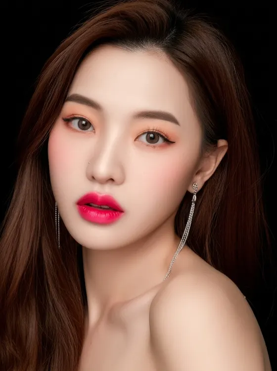 가상모델 #739 얼굴 원본 5