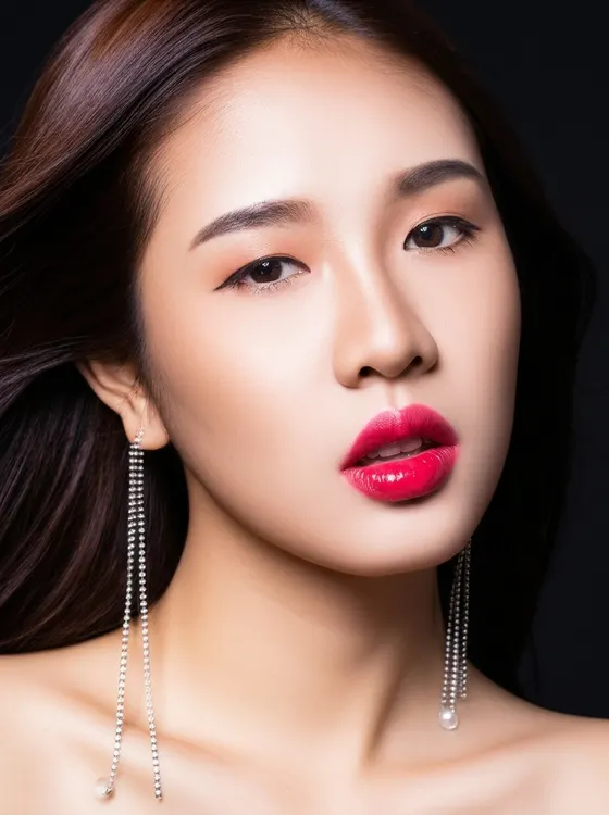 가상모델 #755 얼굴 원본 1