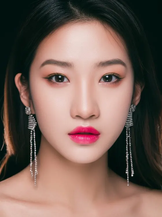 가상모델 #755 얼굴 원본 5