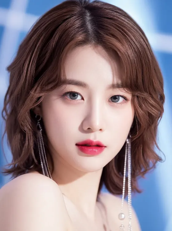 가상모델 #756 얼굴 원본 6