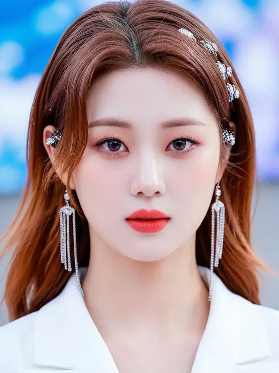 가상모델 #773 얼굴 원본 5