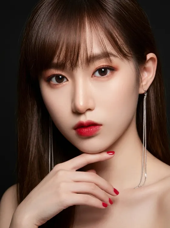 가상모델 #801 얼굴 원본 2