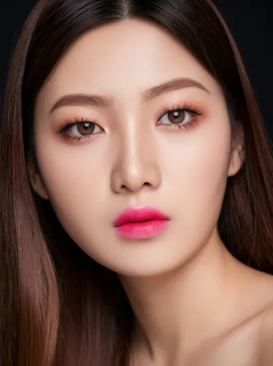 가상모델 #826 얼굴 원본 5