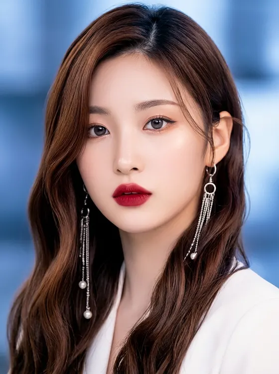 가상모델 #875 얼굴 원본 6