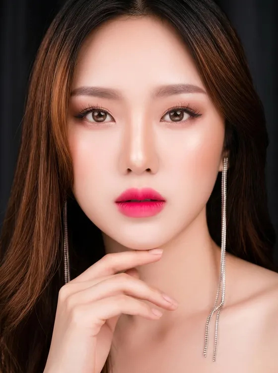 가상모델 #891 얼굴 원본 3