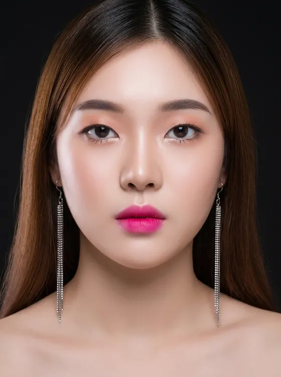 가상모델 #927 얼굴 원본 4