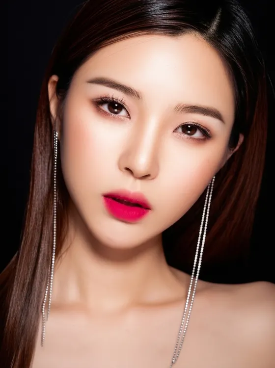 가상모델 #929 얼굴 원본 4