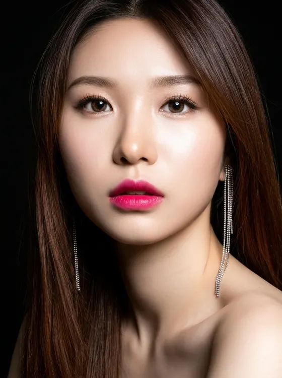 가상모델 #929 얼굴 원본 5