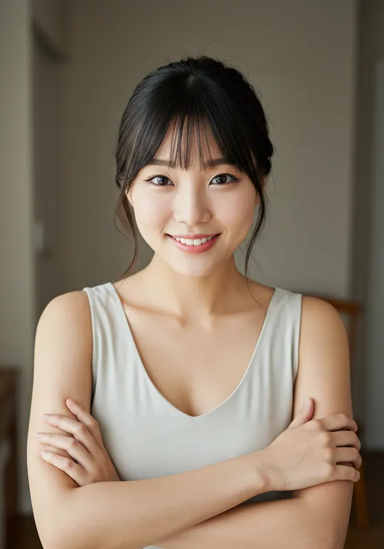 가상모델 #1192 얼굴 원본 8