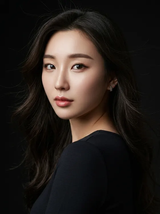 가상모델 #1230 얼굴 원본 6