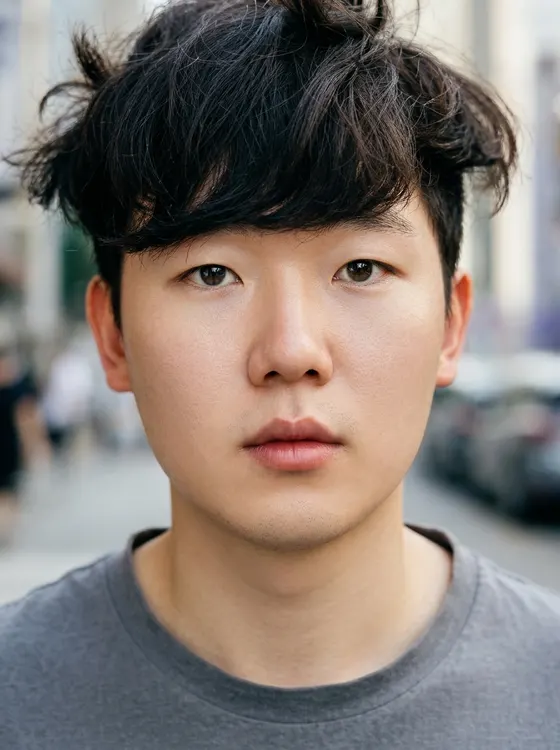 가상모델 #1411 얼굴 원본 7