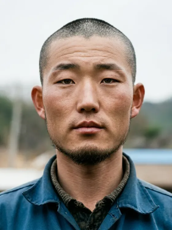 가상모델 #1435 얼굴 원본 19
