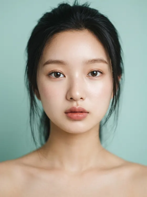 가상모델 #1281 얼굴 원본 9