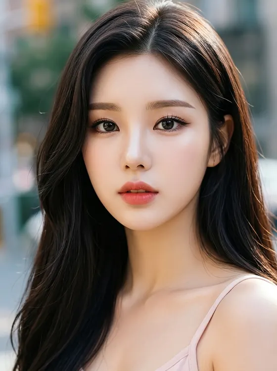 가상모델 #1464 얼굴 원본 14