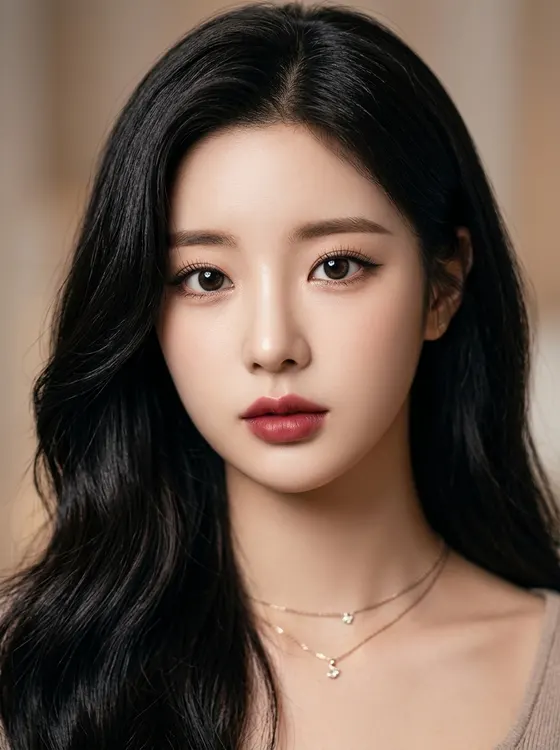 가상모델 #1464 얼굴 원본 19