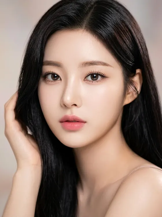가상모델 #1464 얼굴 원본 20